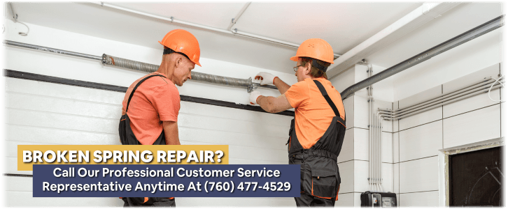 Broken Garage Door Spring Encinitas